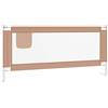 vidaXL Sponda Letto di Sicurezza per Bambini Talpa 200x25cm in Tessuto