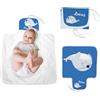 Wanapix | Fasciatoio Portatile per Bambini Personalizzato | Impermeabile | Materassino XL Pieghevole | Cambia Pannolini | Neonato | Balena