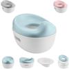 Kikka Boo Kikkaboo vasino 3 in 1 trio, sedile per WC, sgabello, basamento antiscivolo, colorazione:blu