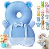 Syeefula Mushplushies Head Protector, Adjustable Baby Head Protection Backpack, Mush Plush Head Protection Backpack, Mushplushies Backpack, Head Protection Pillow for Walking Crawling (Bear)