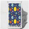 Odot Lenzuolo con angoli Lenzuola Carrozzina Neonato, Stampa di Cielo stellato Bambino Cotone Coprimaterasso, Lenzuola per Culla Babybay (100x135 cm,Sole)