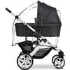 ABC Design Parapioggia universale per Salsa, Condor, Turbo, Viper, Tereno - Nero