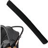 Generic Copertura universale per maniglia del passeggino, cuscinetti caldi antipolvere, cuscino protettivo regolabile, impugnatura comoda per passeggino, carrello della spesa, sedie a rotelle, passeggiate