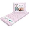baby idea Babysanity Materasso Lettino Campeggio Sfoderabile Pieghevole Traspirante a Norma EN16890:2017 Federa100% Cotone Oeko-tex® Interno Certificato Certipur™ 60x120x4 OMAGGIO Borsa da Viaggio (Trenino)
