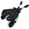 Bumprider board. Pedana universale per passeggini. La pedana universale Bumprider è la soluzione ideale per trasportare un bimbo in più. Si aggancia ad ogni tipo di passeggino. Colore nero.