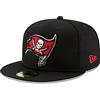 New Era Tampa bay Buccaneers Black Base 59Fifty Basecap - 7 5/8-61cm (XL)