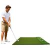 HHEMSTD Tappetino da golf da 150 x 120 cm, con 6 posizioni di blocco, per interni ed esterni, per golf