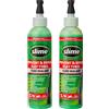 Slime 10015-9 Sigillante per Camera d'Aria Antiforatura per Bici, Prevenire e Riparare, per Tutti i Tipi di Bicicletta, con Linguetta, Non Tossico, Ecologico, Flacone da 237 ml, 2 pacchi