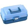 Plastica Panaro 143 blu, Valigetta pesca Unisex adulto, 336 x 198 x H165 mm