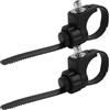 Zunetsutock Adattatore Bici - di Montaggio Universale Per Portapacchi | Struttura Regolabile Durevole, Accessorio Professionale Per Ciclismo, Viaggi, Allenamento, Sender