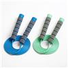 AIENYOU Corda per saltare per bambini da 3 a 12 anni, 280 cm, in PVC con manici in schiuma, lunghezza regolabile, per ragazzi e ragazze, allenamento fitness, gioco, set da 2 (verde + blu)