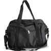 LOLANIUT zaino palestra uomo 14 pollici - Mini borsa palestra uomo impermeabile 600d per palestra, fitness, viaggi - Borsa da viaggio nera per donne e uomini, dimensioni armadietto, allenamento