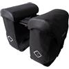 Atran Velo Atranvelo AtranVelo Unisex - Adulto ZAP Plus WP AVS Doppia Borsa, Nero, 33 x 19 x 40 cm