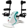 lfdhcn Cyclette Motorizzata/Bike per Portatori di Handicap E Disabili - Ginnico A Pedale Elettrico con Staffa di Protezione per Le Gambe - Trainer per La Riabilitazione per Anziani