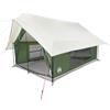 vidaXL Tenda da Campeggio per 5 Persone Verde Impermeabile, Tenda, Tenda da Esterno, Tenda per 2 Persone, Tenda da Giardino, Tenda Impermeabile