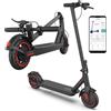 WQSCOOTER-GO Monopattino elettrico Monopattino elettrico pieghevole con velocità massima di 20 km/h e autonomia fino a 30 km, doppio sistema frenante, display LED e impostazioni tramite app