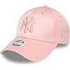 New Era York Yankees MLB Satin Rose 9Forty Adjustable Women cap - One-Size