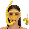 Generisch Set da snorkeling per adulti, maschera a prova di perdite con vista panoramica, con scatola, cinghia regolabile, maschera subacquea pieghevole, per allenamento, vacanze sull'isola, avventure subacquee