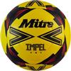 Mitre Impel One Level - Pallone da calcio per allenamento, colore: Giallo/Nero/Rosso - Taglia 5