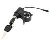 eejinwen Serratura elettrica con acceleratore a Chiave for Scooter Elettrico KUK-irin G2 PRO / G2 Max Interruttore acceleratore Skateboard Integrato Sostituzione