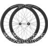 KUNYOS Set di Ruote per Bici da Strada 700C Cerchi A Doppia Parete in Fibra di Carbonio da 50 Mm Mozzi con Cuscinetti per Perno Passante 7 8 9 10 11 12 velocità Cassetta Blocco Centrale Freno A Disco