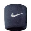 Nike Swoosh Wristbands 416 Obsidian/White - -