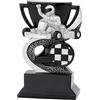 tecnocoppe Trofeo Go Kart h 12,00 cm Targhetta Personalizzata Omaggio