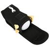 Alomejor Porta Palla da Golf, Tasca Porta Attrezzi in Tessuto con 2 Palline da e 4 Tee Accessori da Sportivi(Nero)