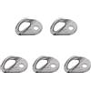 Milageto 5X Hanger Appendiabiti da Arrampicata in Acciaio Inossidabile Ancora da Arrampicata 25KN / 5600Lb