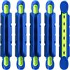 CQEAZ 5 pezzi da pesca bobina piastra clip avvolgimento bordo da pesca supporto avvolgimento bordo clip morsetto canna da pesca parti strumento
