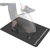 Generico Tappetino Workout - 60x43cm | Tappetino Antiscivolo | Fitness Matt Per Ellisse Esercizi Gambe | Matt Per Ellittica Sotto Scrivania, Pedalatore Ellittico Sotto Scrivania Stabilità Piede Protezion