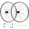 chennnls Set di ruote da 29 pollici, cerchione in alluminio, freno a disco, ruota anteriore posteriore per bicicletta per cassetta da 7 a 12 posizioni (29 pollici, mozzo nero)