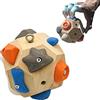 AOBUJDUB Blocco Boulder Artigianale, Sviluppa F-orza e Precisione, Palline Allenamento Arrampicata per Usare Ovunque, Regali Palline(1pcs)