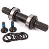 KHEbikes KHE MVP - Set di cuscinetti centrali per BMX, MID BB 8T, lunghezza asse 150 mm, larghezza 74 mm, P1 132
