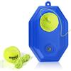 HERCHR Allenatore di Tennis Rimbalzo, Tennis Trainer Base Dispositivo di Allenamento per Tennis Ball Rebounder Attrezzatura da Tennis Portatile Auto-Pratica per Allenamento di Tennis