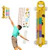 Generic Misura di Salto Verticale - Stick per Saltare in Altezza Regolabile con di Misurazione, Strumento di Allenamento del Salto Professionale | Basketball Vertical Jump Tester, Valutatore delle Prest