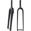 KANGXYSQ Gravel Rigido Forcella Bici 700C 28,6 Mm 1-1/8 Tubo Dritto/conico Senza Filettatura Forcella Rigida Fibra Di Carbonio Completa Forcella for Bici Da Corsa Freno A Disco Perno Passante 12x100 Mm(Matte