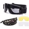 Trymway Tactical Airsoft Goggles Occhiali di Sicurezza Army Occhiali Militare Protezione Occhi Occhiali da Caccia per Tiro Militare X800 Occhiali Airsoft Paintball UV400 occhiali