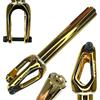 F26 Chilli Pro Scooters Stunt Scooter Fork Trick Roller di ricambio per tuning forcella IHC I SCS I HIC adatto per ruote da 100 I 110 I 120 mm (Slim Cut Crown Gold)