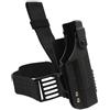 MiOYOOW Fondina Tattica per Gamba, Fondine per Pistola Portatile per G 17 18 19 21 22 23 26 31, Porta Pistole Cintura Gambe per Caccia All'Aperto