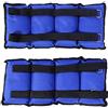 Lupex Shop - Coppia di Pesi per caviglie e polsi, 0,75 kg x2, sacco in sabbia regolabile con strappo, per allenamento palestra, running e fitness