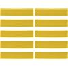 Dilwe Indicatore di Linea del Campo, Indicatori di Confine Indicatore di Spot da Tennis Indicatori di Allenamento Attrezzatura per Campi da Tennis, Basket e Pickleball (Giallo)