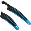 Generic Regolabile Strada Mountain Bike Bicicletta Pneumatico Anteriore Posteriore Parafango Parafanghi Set Leggero Flessibile Rapido Staccabile Facile da Installare Rondine Coda Design Antipioggia Ad Alta