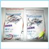 Piranha Fishing Line ROCKFISHING Set FINALI Pronti Cavetto Acciaio Pesca Serra Barracuda LECCIA AMIA