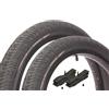 KHEbikes KHE MAC3 BMX Set di pneumatici 20 x 2,40 pollici - ca. 690 g - Kevlar doppia carcassa - incl. tubi Kenda AV - high-end - Street & Park