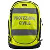 MGP SPORTSWEAR BAG01 ZAINO SACCA BORSA PROTEZIONE CIVILE NAZIONALE ALTA VISIBILITA' CON RIFRANGENTI