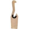 LeeQinersw Supporto per Bilanciere da Stacco in Legno 48x12,5x6 Cm Antiscivolo con Scanalatura