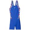 Speedo Boom Splice Legsuit, Pantaloncini da Bagno Bambina, Blu/Verde Menta/Fuxia, 7-8 Anni