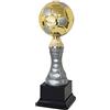 Hole Gadget S.r.l Coppa Trofeo Calcio e Fantacalcio Personalizzata Economica da 24 cm Stile Coppa del mondo Premiazioni Sportive Calcistici per Capocannoniere Giocatore coppe e trofei (Economy)