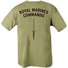 Kombat UK Uomo Royal Marines Commando t-Shirt, Uomo, Royal Marines, Olive Green, M